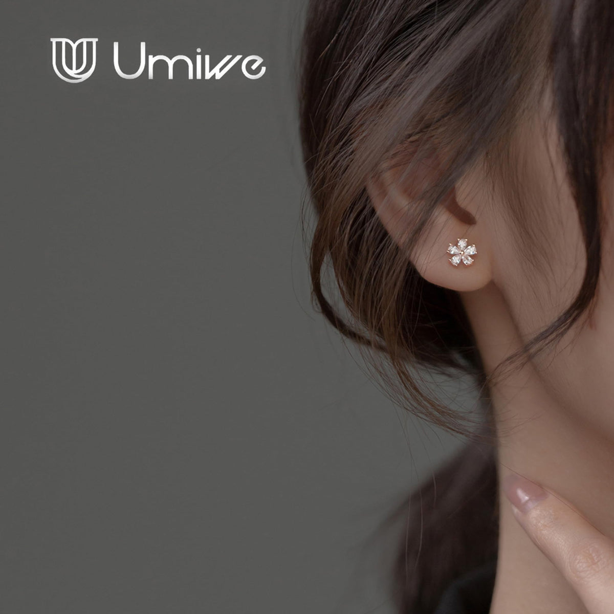 ピアス つけっぱなし レディース 金属アレルギー対応 925シルバー セカンドピアス 18Ｋコーティング アレルギー対応 ジルコニア お花 両耳 シルバー